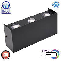 Фасадный cветильник 6Вт уличный двухсторонний настенный светодиодный светильник 6W IP65 SMD LED PROTON/S-6