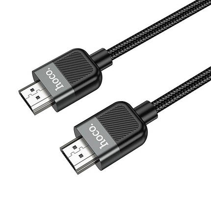 Кабель HOCO Cutting-edge US09 з HDMI на HDMI 4K, 3 м, чорний, фото 3