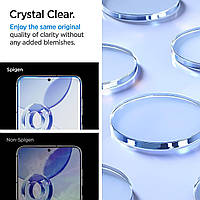 Захисне скло Spigen Glas.tR EZ FIT для Samsung Galaxy S23 прозоре (1 загартоване скло в пакованні), фото 7