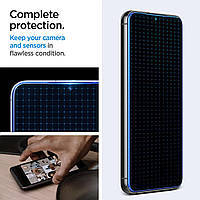 Захисне скло Spigen Glas.tR EZ FIT для Samsung Galaxy S23 прозоре (1 загартоване скло в пакованні), фото 5