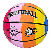 Мяч баскетбольный EV 3401 размер 7, резина, 12 панелей, 580-600 г, кул.
