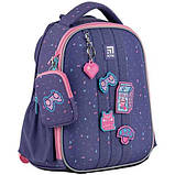 Рюкзак шкільний каркасний Kite Education Pixel Love K24-555S-3, фото 3