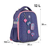 Рюкзак шкільний каркасний Kite Education Pixel Love K24-555S-3, фото 4