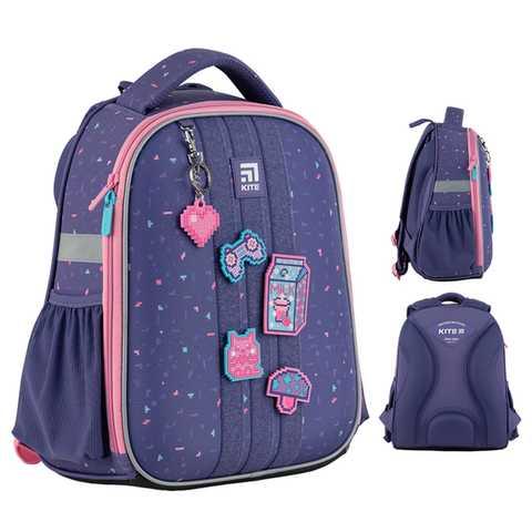 Рюкзак шкільний каркасний Kite Education Pixel Love K24-555S-3