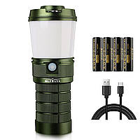 Кемпинговый фонарь SOFIRN BLF LT1 Green (600LM, 2700-5000K, 4*18650, Type-C) ПОЛНЫЙ КОМПЛЕКТ