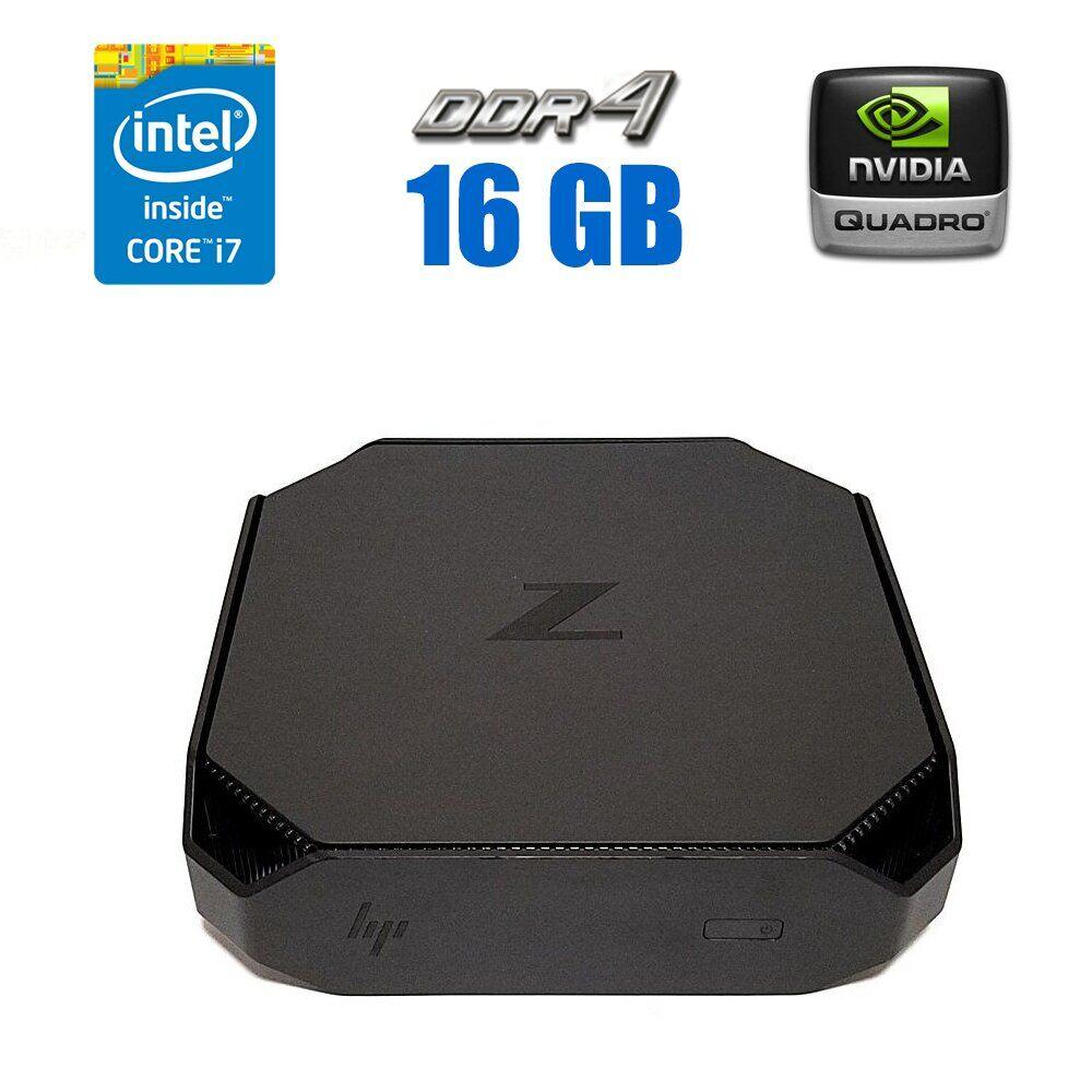 Неттоп HP Z2 Mini G3 USFF/ Core i7-6700/ 16 GB RAM/ 512 GB SSD/ Quadro M620 2GB