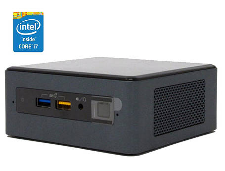 Неттоп Intel NUC NUC8BEH USFF/ Core i7-8559U/ 8 GB RAM/ 480 GB SSD/ Iris Plus 655, фото 1