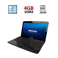 Ноутбук Medion Akoya E6622/ 15.6" (1366x768)/ Core i3-350M/ 4 GB RAM/ 320 GB HDD/ GeForce GT 310M 512MB