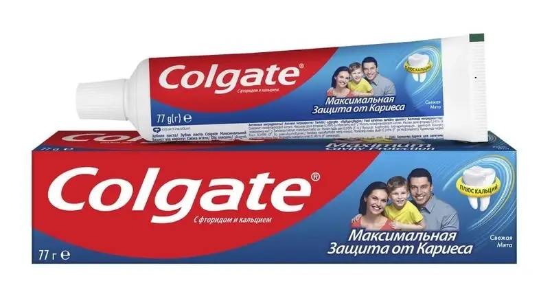 Зубна паста Colgate Cavity Protection Максимальний захист від карієсу 50 мл, фото 2
