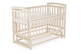 Дитяче лiжечко-трансформер DeSon "Лодочка" без шухляди (TRANSFORMER), ваніль