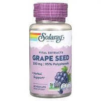 Grape Seed Extract 200 mg Solaray, 60 капсул