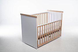 Дитяче лiжечко-трансформер DeSon "Хмаринка" з шухлядою та опускною боковиною