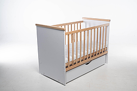 Дитяче лiжечко-трансформер DeSon "Хмаринка" з шухлядою