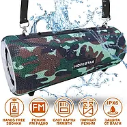 Портативна міні акустична система з підключенням через Bluetooth HOPESTAR H39 У камуфляжному стилі, фото 6
