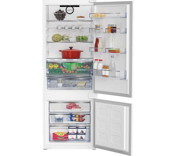 Холодильник з морозильною камерою Beko BCNE400E40SN