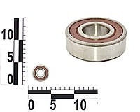 Подшипник генератора ВАЗ 2110-15, 1117, 2123, ГАЗель, Волга, со стороны выпрямителя (180202 (6202)) "малый"