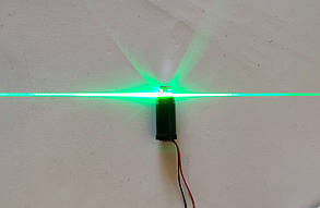 Лазерні модулі для лазерного рівня 360 - 3D- 4D колір Зелений  (33.5-12-11.5мм)