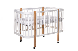 Дитяче лiжечко DeSon SVITANOK, біло-букове