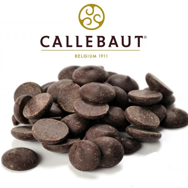 Barry Calebaut 54% чорний шоколад без цукру 250г
