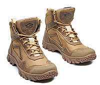 Тактические ботинки летние коричневые ботинки армейские мужские ботинки для зсу летние койот