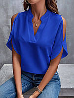 Блуза с открытыми плечами ЭЛЕКТРИК от 42 до 48