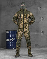 Военный костюм горка, весенняя форма пиксель, тактический боевой костюм горка, форма зсу пиксель весна kj835