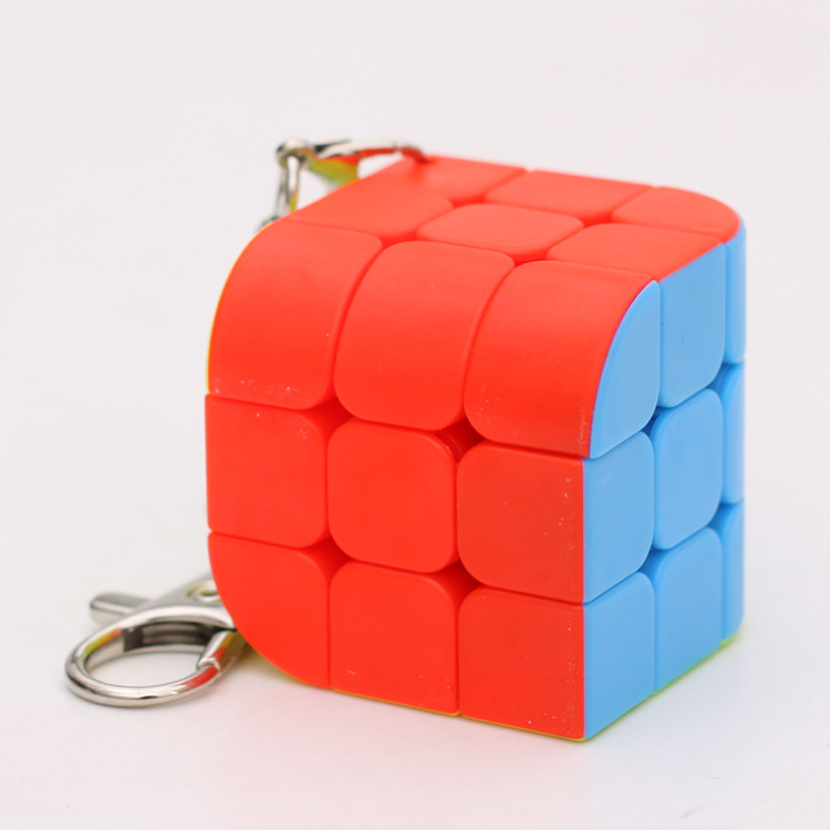 Кубик Рубіка брелок Mini Penrose Cube with keychain 3*3*3, фото 1