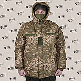 Тактична зимова водозахисна куртка в камуфляжі мм14, фото 7