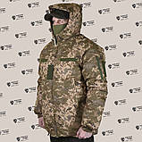 Тактична зимова водозахисна куртка в камуфляжі мм14, фото 5