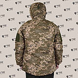 Тактична зимова водозахисна куртка в камуфляжі мм14, фото 8