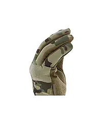 Перчатки Mechanix Anti-static FastFit Gloves, перчатки с крепкими несущими петлями Multicam XL, фото 3