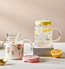 Чашка Limited Edition Summer Time 420 мл з трубочкою