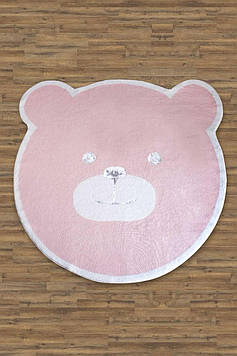 Килимок в дитячу кімнату ворсовий бавовняний натуральний розмір 150/150 см Туреччина