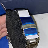 Кварцовий водонепроникний (100м) годинник з хронографом Pagani Design PD-1773 Silver-Black, фото 8