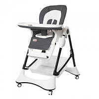 Стільчик для годування Carrello Stella CRL-9503 pelette grey Темно-сірий