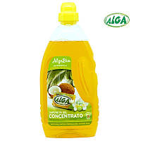 Гель мыло для стирки Alga пятновыводитель с экологической формулой на основе кокосового масла 1000мл