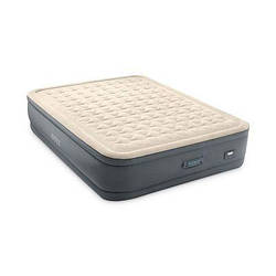 Надувне ліжко Intex 64926, 152 х 203 х 46 см, вбудований електронасос PremAire. Двоспальне