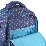 Шкільний набір Kite Good Mood (рюкзак, пенал, сумка) 39х28.5х13.5, 13.5 л, синій SET_K24-773M-3, фото 7