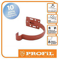 Тримач ринви  метал. малий 130 коричневий