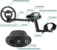 Металлоискатель OMMO OM-C011. Водонепроницаемый металлодетектор, режим точного определения и дискриминации