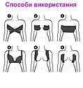 Кінезіо тейп стрічка для грудей Boob Tape 5*500 см Brown, фото 5