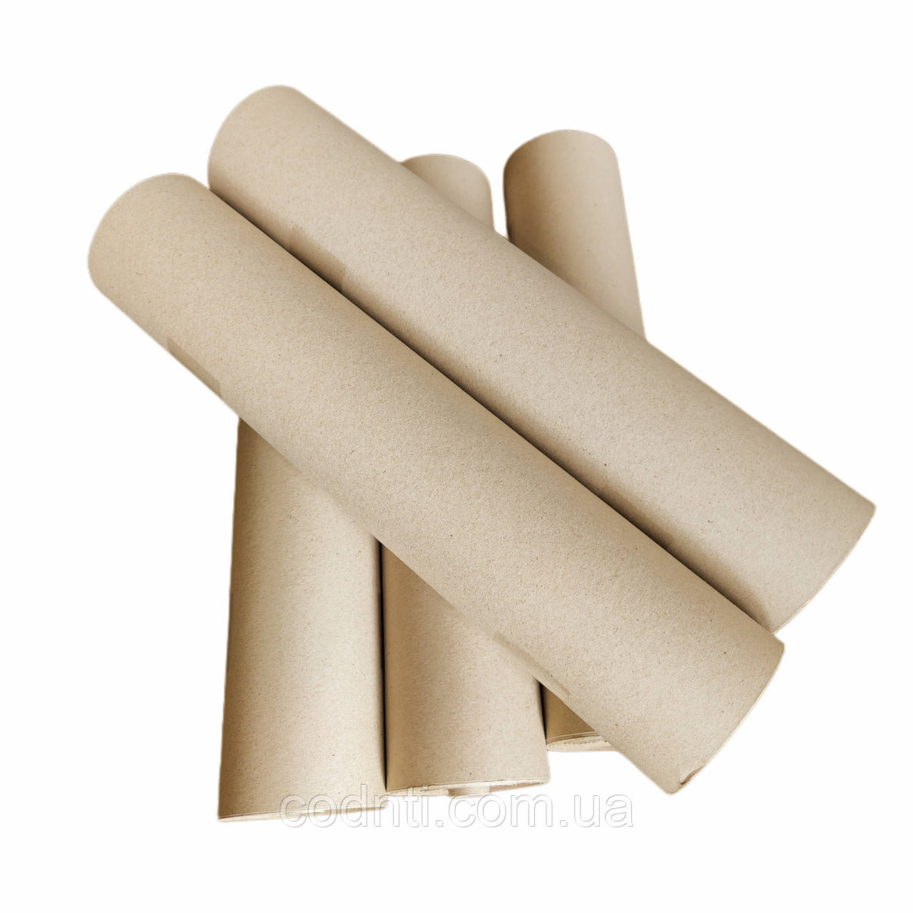 Крафт-папір Лайт для паперових скатертин ЦОДНТІ ф.0.42м у рул. 50м, щільність 60г/м2 (Kraft-042/50-60-8), фото 1