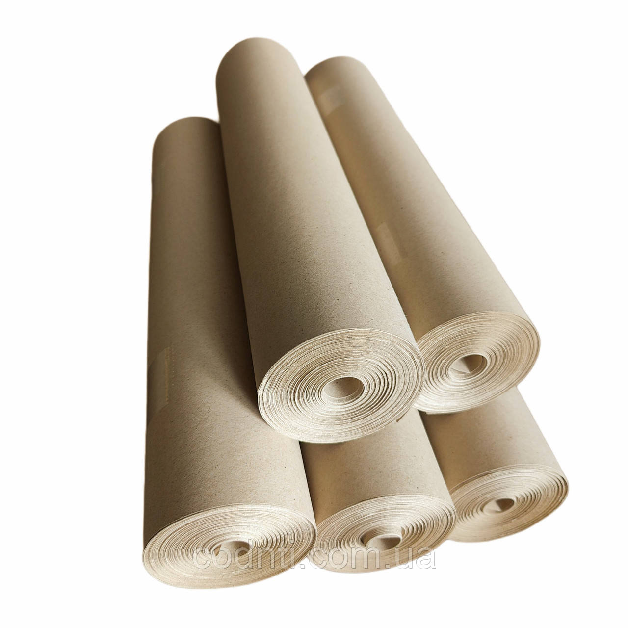 Пакувальний папір Крафтовий Лайт ЦОДНТІ 42 см x 50 м щільністю 60 г/м2 (Kraft-042/50-60-6), фото 1