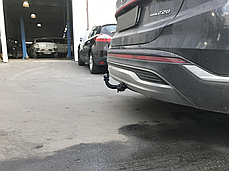 Фаркоп Hyundai Santa Fe IV 2020- (Хендай Санта Фе 4) польський на болтах, фото 3