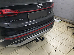 Фаркоп Hyundai Santa Fe IV 2020-2023 (Хендай Санта Фе 4) польський на болтах