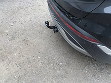 Фаркоп Hyundai Santa Fe IV 2020- (Хендай Санта Фе 4) польський на болтах, фото 5
