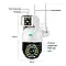 GSM 4 МП вулична поворотна PTZ IP-камера OEMG SC01-4G, IR нічне бачення 30 м. Програмне забезпечення V380 Pro, фото 4