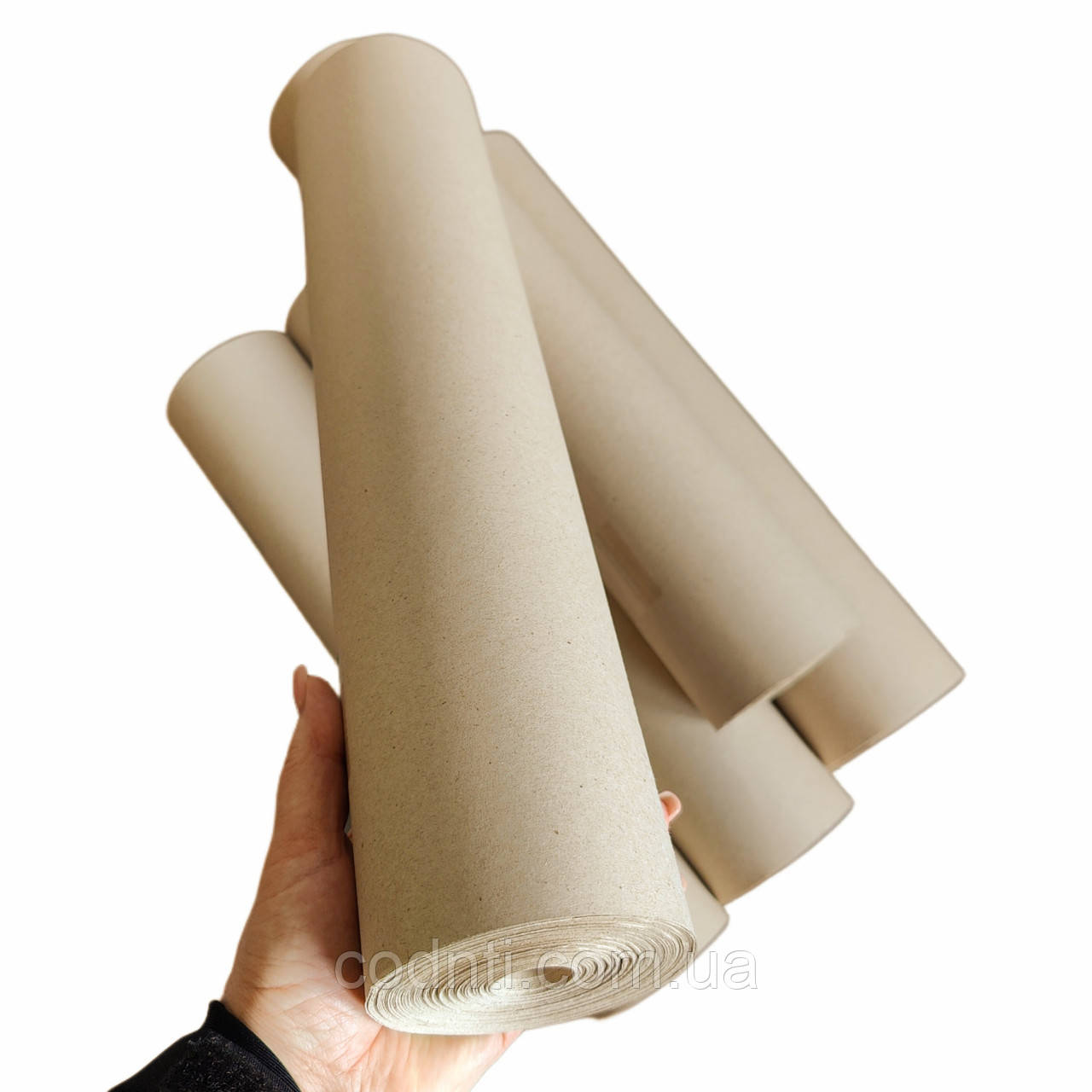 Крафтовий папір ЦОДНТІ 0,42x50 м щільність 60 г/м2 (Kraft-042/50-60-3), фото 1