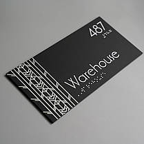 Акрилова табличка з номером двері та назвою компанії для офісу або готелю, фото 2