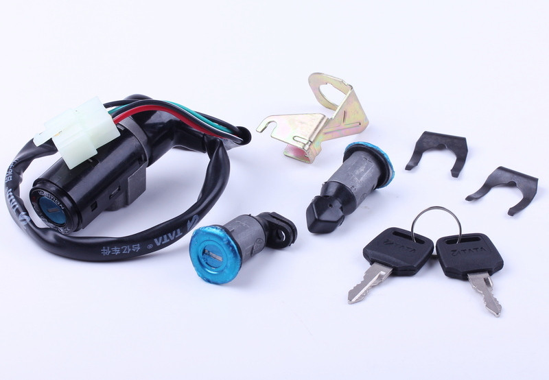 Замки, к-т: 3 шт. + кріплення (069) - F50 та F1, фото 1